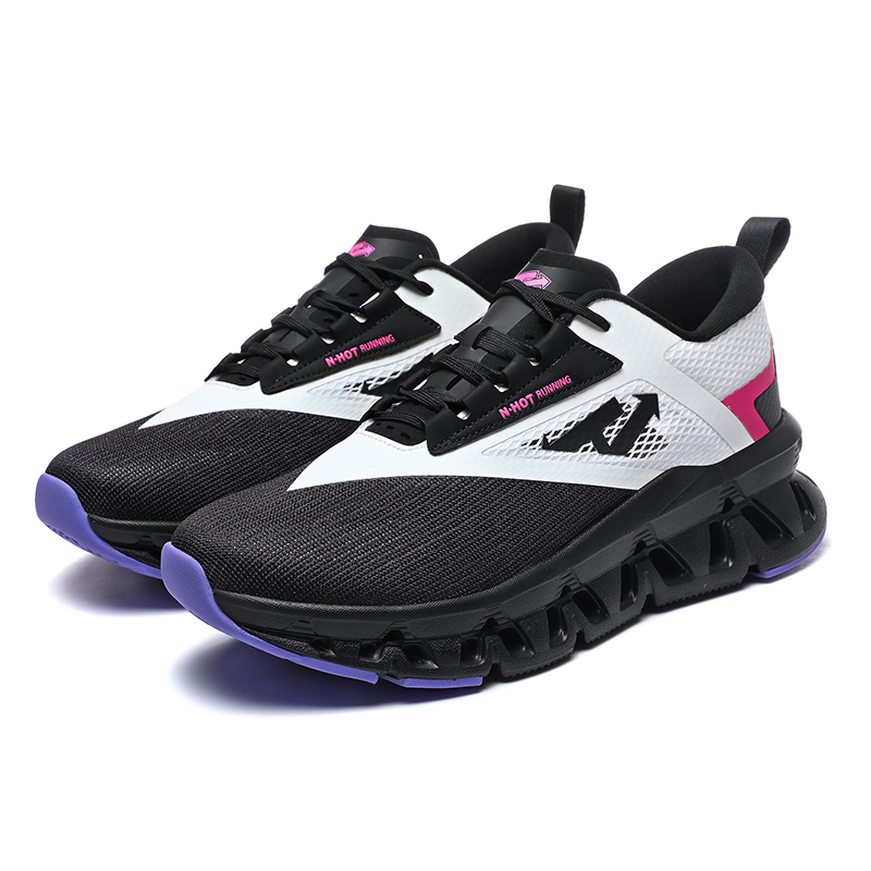 Men's Summer Breathable Mesh Running Shoes with Carbon Plate - Lightweight Cushioned Sneakers