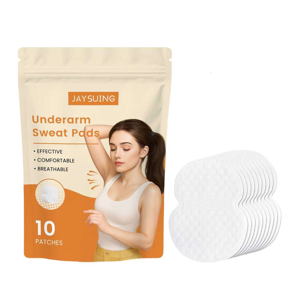 Jaysuing Patch Summer Refreshing Non-Sticky Comfortable Breathable Invisible Pad Armpit Sweat Absorbent Anti-Dirty