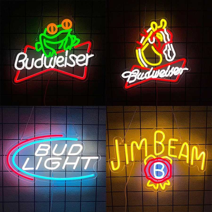 Beer Neon Sign for Wall DecorLed Neon Light Beer Light up Sign for Man Cave Bedroom Bar Pub Bistro Shop Party Wall Art Decor Y250916