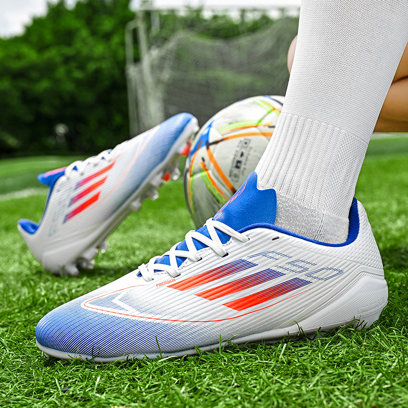 Football Cleats with Long Studs AG Studs TF Men's & Women's Durable Training Football Shoes