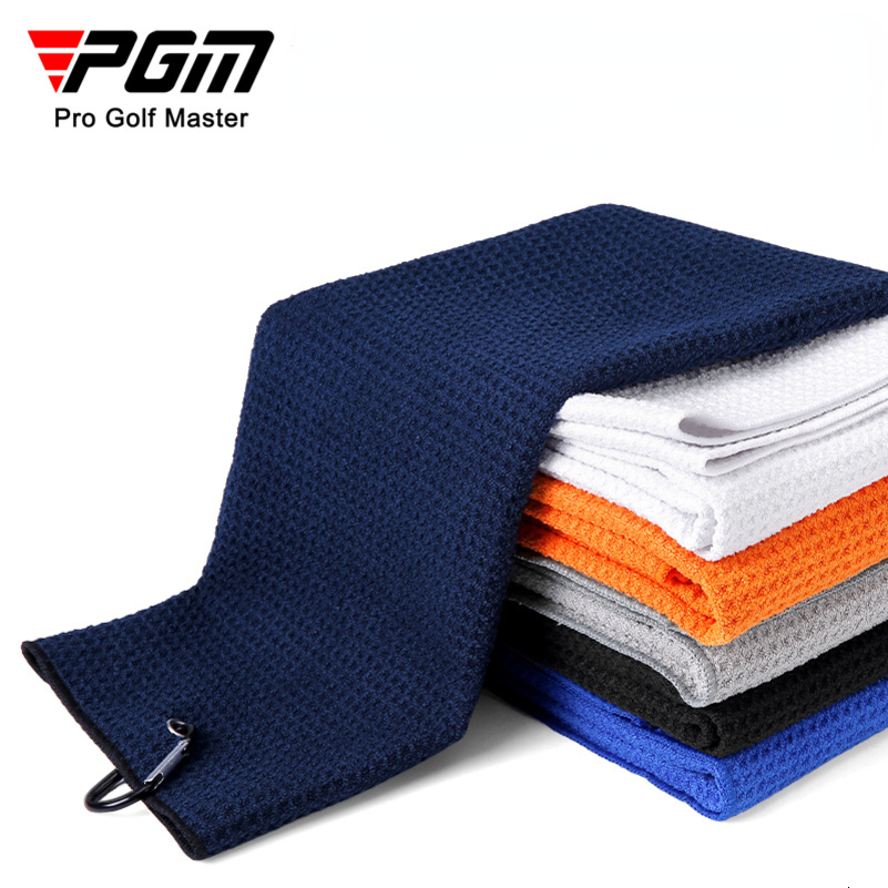 PGM Golf Towel Wipe Club Bag Cleaning Cloth Waffle Absorbent Quick Drying Sports 40x60cm Plus ZP041 250915