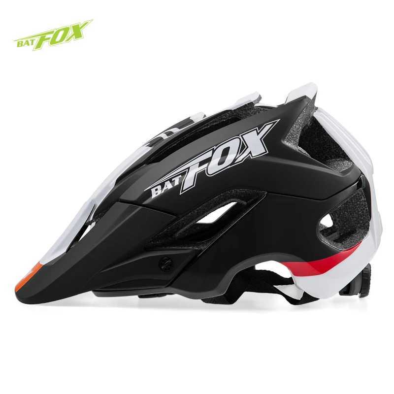 BATFOX Youth Cycling Helmet Multi Color Choice Dazzle Mountain Bike Helmet Ebike DH MTB Cycling Safety Hat Helmet CEEN1078 J250916