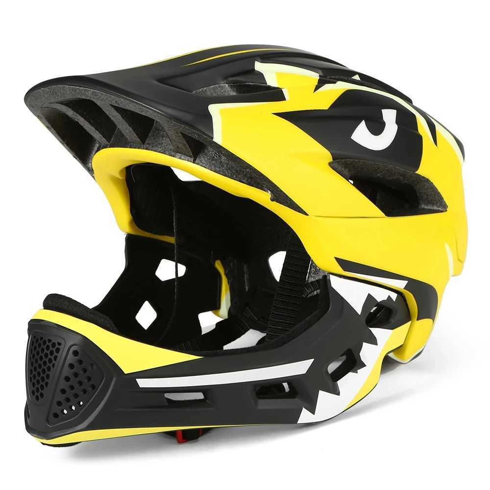 MOON Youth MultiSport Safety Helmet Detachable Full Face Design for Biking Skating MTB helmet J250916