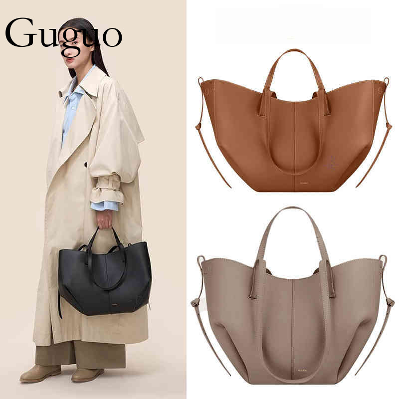Guguo Free Shipping New Designer Bag 2025 Trendy High-quality Handbag Casual Leather Bag Large Capacity Multifunctional Commuting Women's Bag