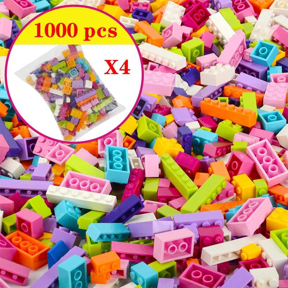 1000 Pcs Parts 500 Pieces Creative Designer DIY Toys Boy Girl Friend Model Building Blocks MOC Classical Bricks Christmas Gift C250916