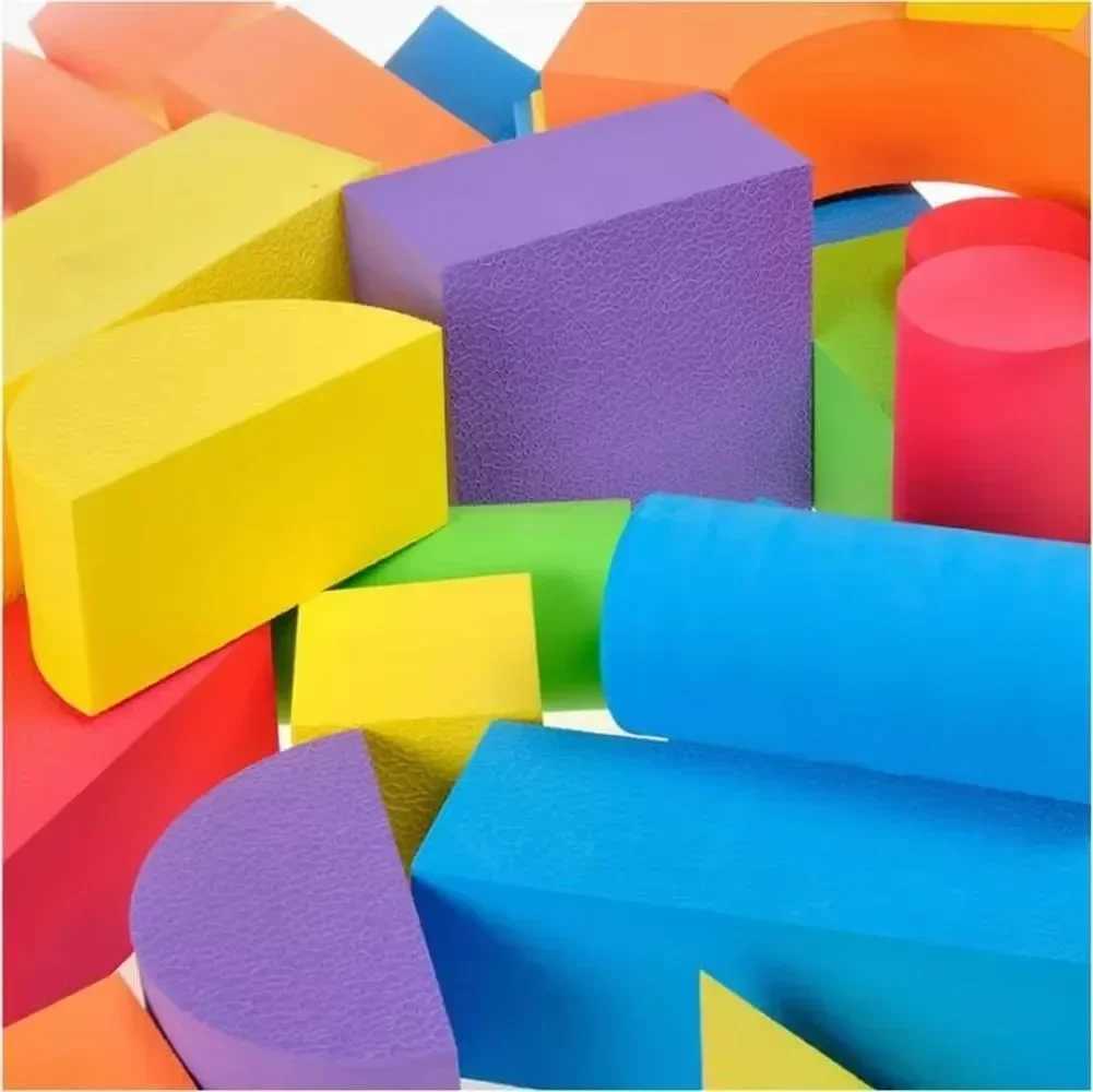 50Pcs EVA Large Safe Building Blocks Big Foam Colorful Construction Toys Kids Learning Educational Toy EVA Construction Set 2025 C250916