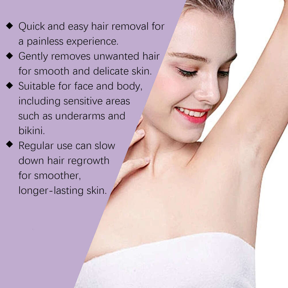 JAYSUING Facial Body Hair Removal Wax Strips Gentle Moisturizing Refreshing Non-Irritating Cleans Skin Smooth and Clean