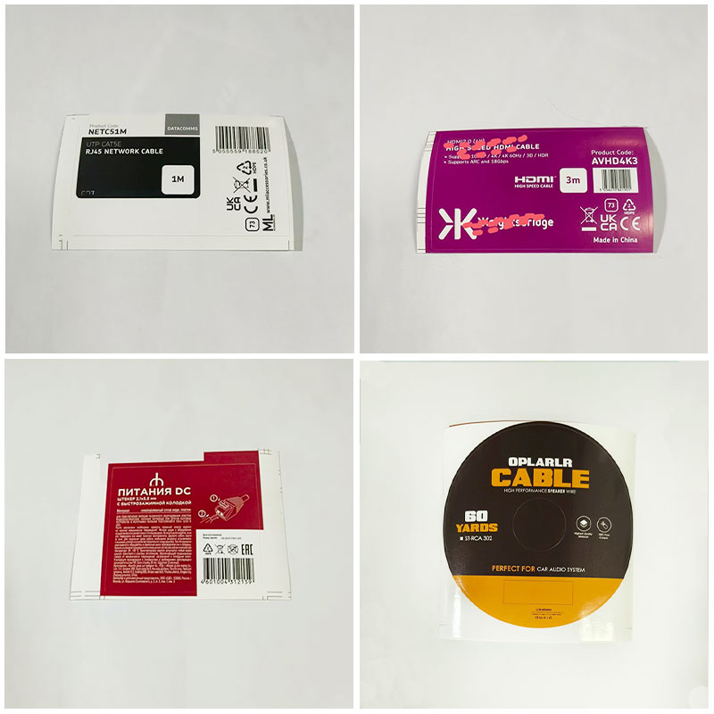 Universal Design Printable Tag Labels - Customize Your Brand's Apparel Hang Tags Easily