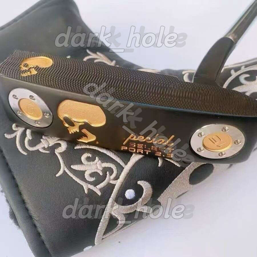 Golf club Putter Black gold skeleton straight-line Scotty Camer2 GOLF set