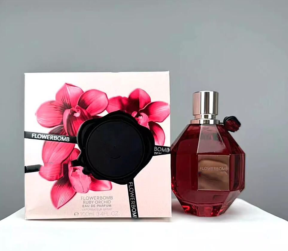 Design Perfume BOMBFLOWER 100ML Extreme Parfum Ruby Orchid EDP Designer cologne 100ml Parfum spray Eau De Parfum