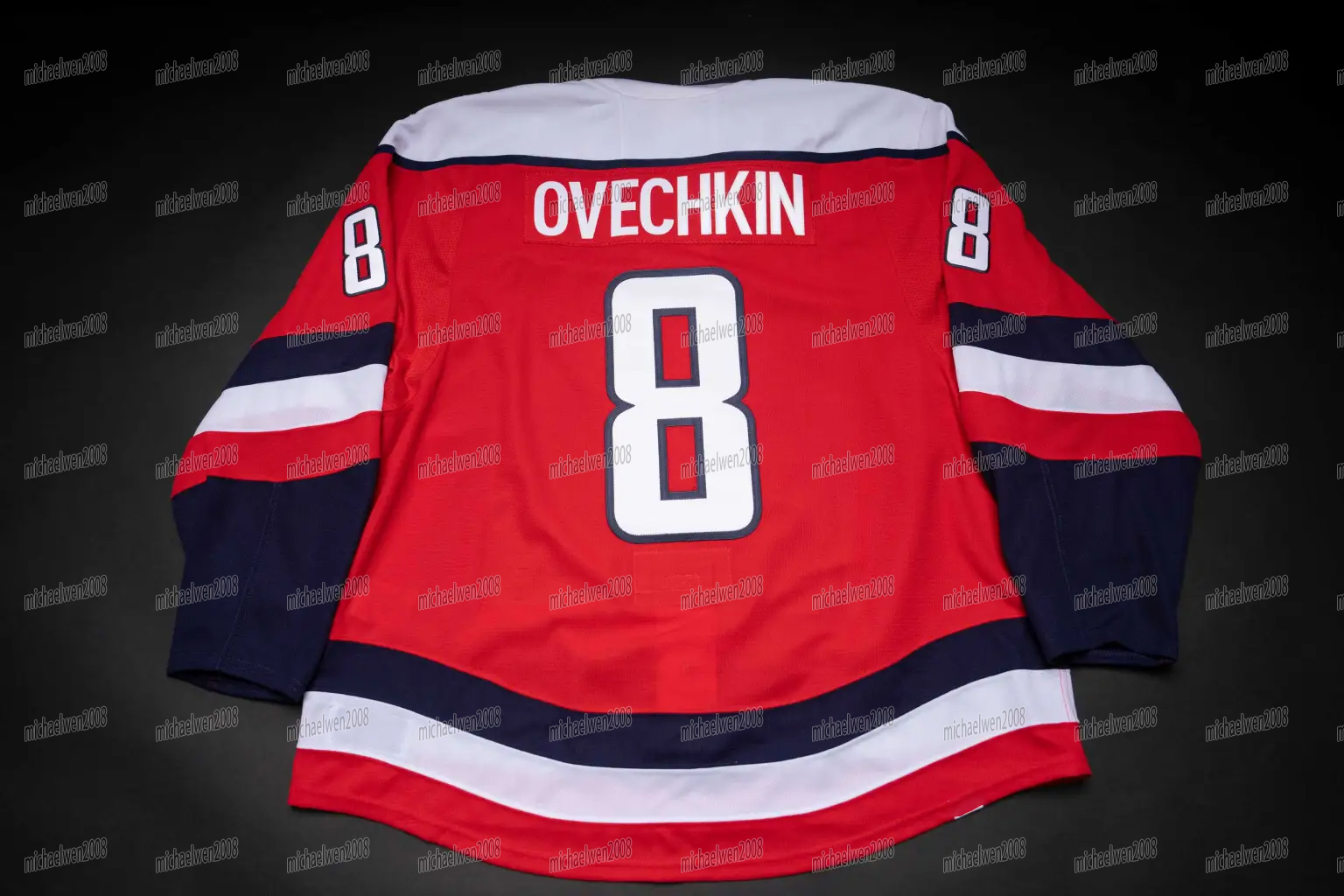 Personalized Custom YOUTH Alex Ovechkin 2025-26 Third Jersey Nicklas Backstrom Strome McMichael Pierre-Luc Dubois Tom Wilson John Carlson Jakob Chychr