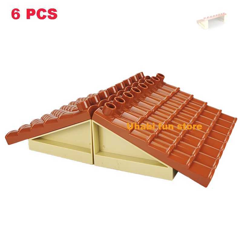 Big Building Blocks House Architecture Window Wall Roof Furniture Series Scene Accessories Assembly Childrens Educational Toys C250916