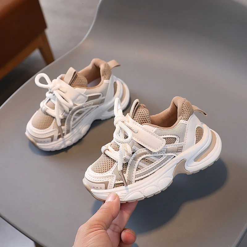 Kids Mesh Breathable Sports Shoe Lightweight Versatile Infant Boys Girls Baby Casual Spring Autumn Children Running Shoes Y250916 XJ260303