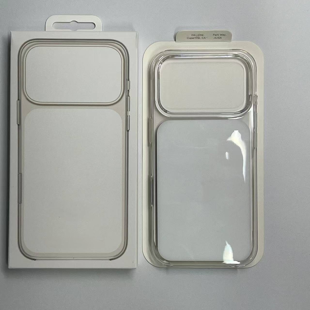 The latest model for 2025, suitable for Apple 17Pro/17ProMax, transparent keyed PC matte phone case