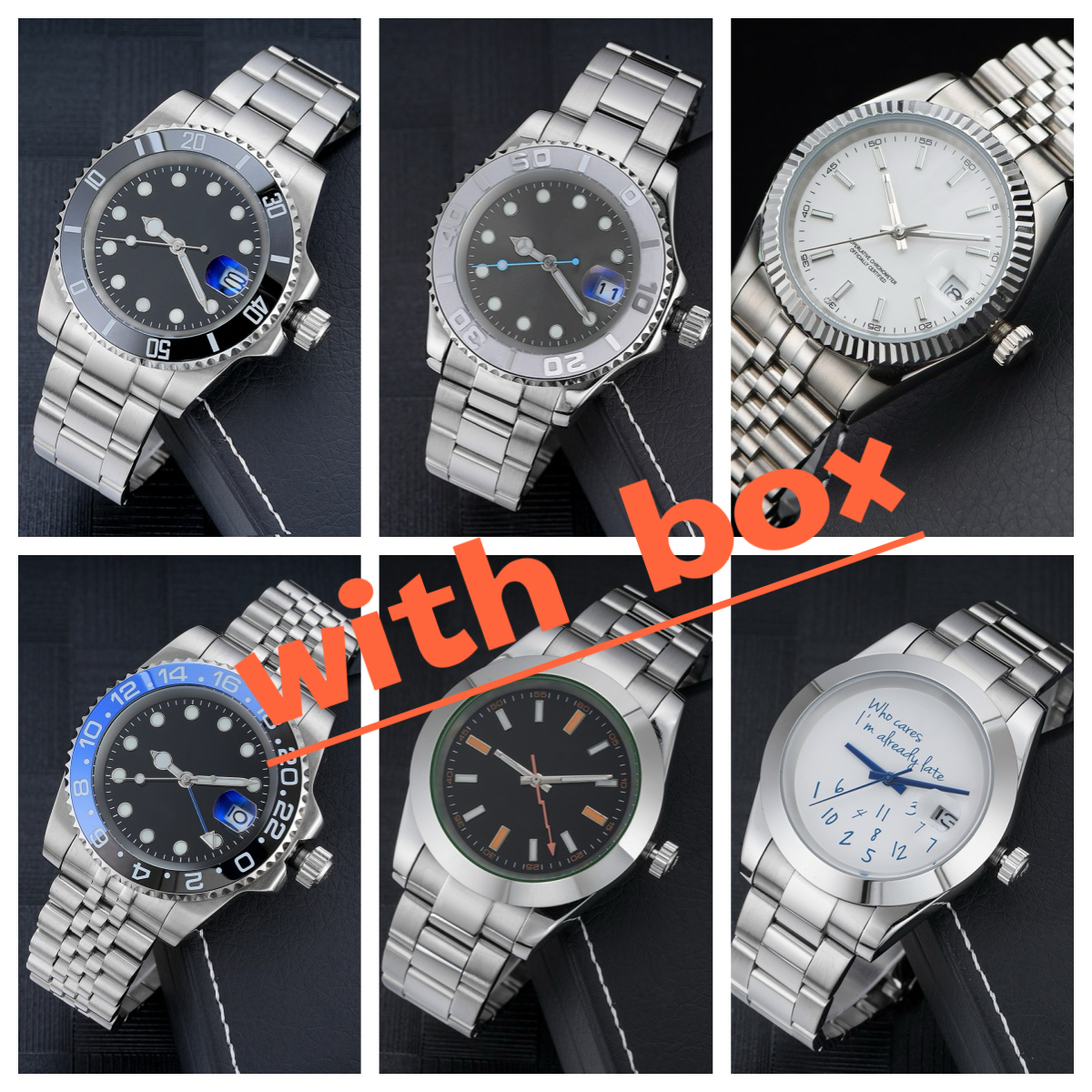 Mens Mechanical Watches 36/41MM Automatic Full Stainless steel Luminous Waterproof 28/31MM Quartz Women Watch Couples Style Classic Wristwatches montre de luxe