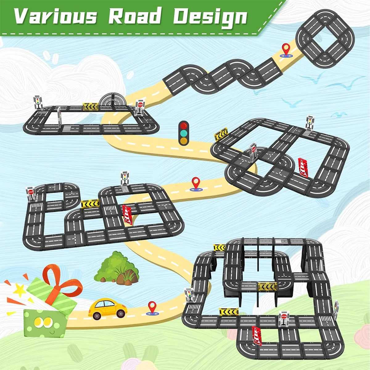 Magnetic Building Blocks set with car assembly toys Magnetic Montessori Educational Game Toys for Kids Boys Girls Gifts C250916