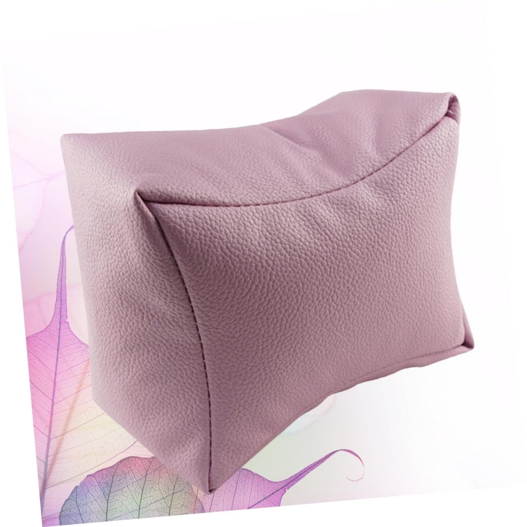 Wrist Pad for Nail Art, Hand Rest Pillow with PU Leather and Soft Sponge, Ergonomic Support for Manicure Practice and Muscle Relief