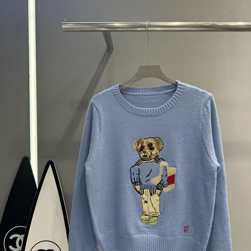 Ralphity Laurenly Knits Designer Women Sweater Polos Pullover Embroidery Fashion Knitted Sweaters Long Sleeve Casual Rl Sweater Comfortable Soft 210