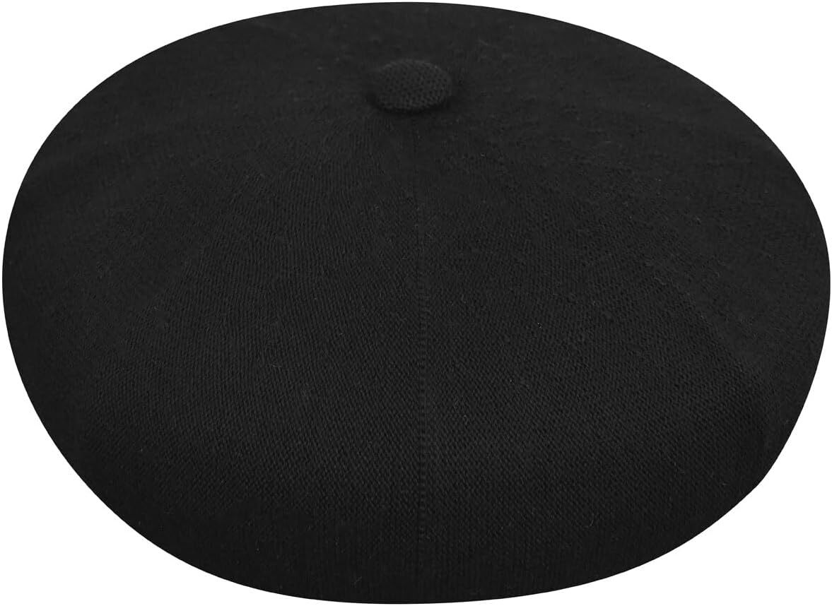 Mens womens Bamboo Jax Beret Oil Green/XL