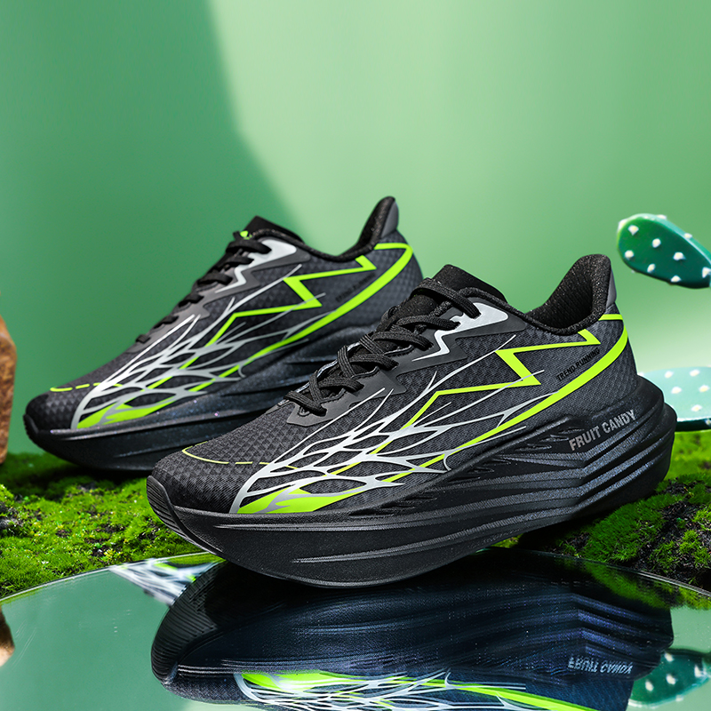 Men's Summer Running Shoes - Lightweight Mesh Breathable Sneakers with Shock Absorption
