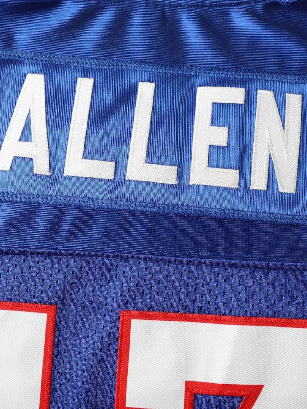 17 Josh Allen Football Jerseys Diggs Knox Rousseau Davis Miller Elam Milano kelly cook Oliver Poyer Kincaid White Hamlin Embroidery Custom510
