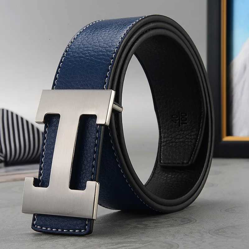 Width 38cm Famous Brand Belt Men Top Quality Genuine Luxury Leather Belts for Men Str Metal Belt Fashion Womens Belt jeansXJ250916