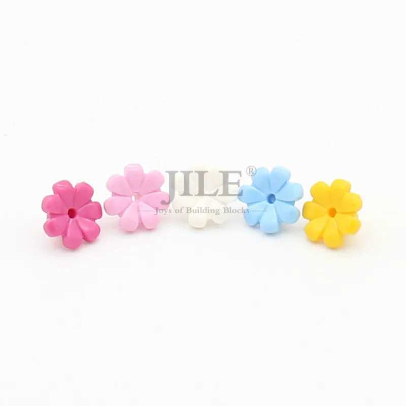 200pcs Moc 32606 Building Blocks Bricks Plant Flower with Bar and Small Pin Hole Compatible Cherry Blossom Tree House Toys C250916