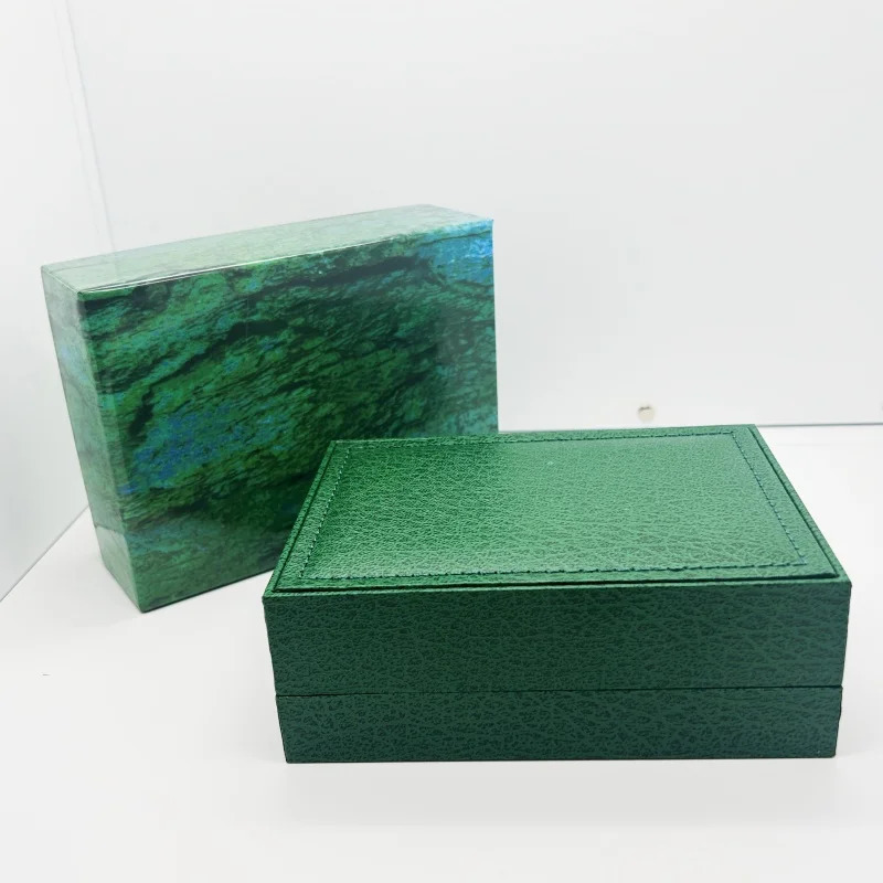 Green Portable Travel Storage Shockproof Transport Watch PU Leather Plastic Box No Suitable for Roleexres Watch Display Box 250915