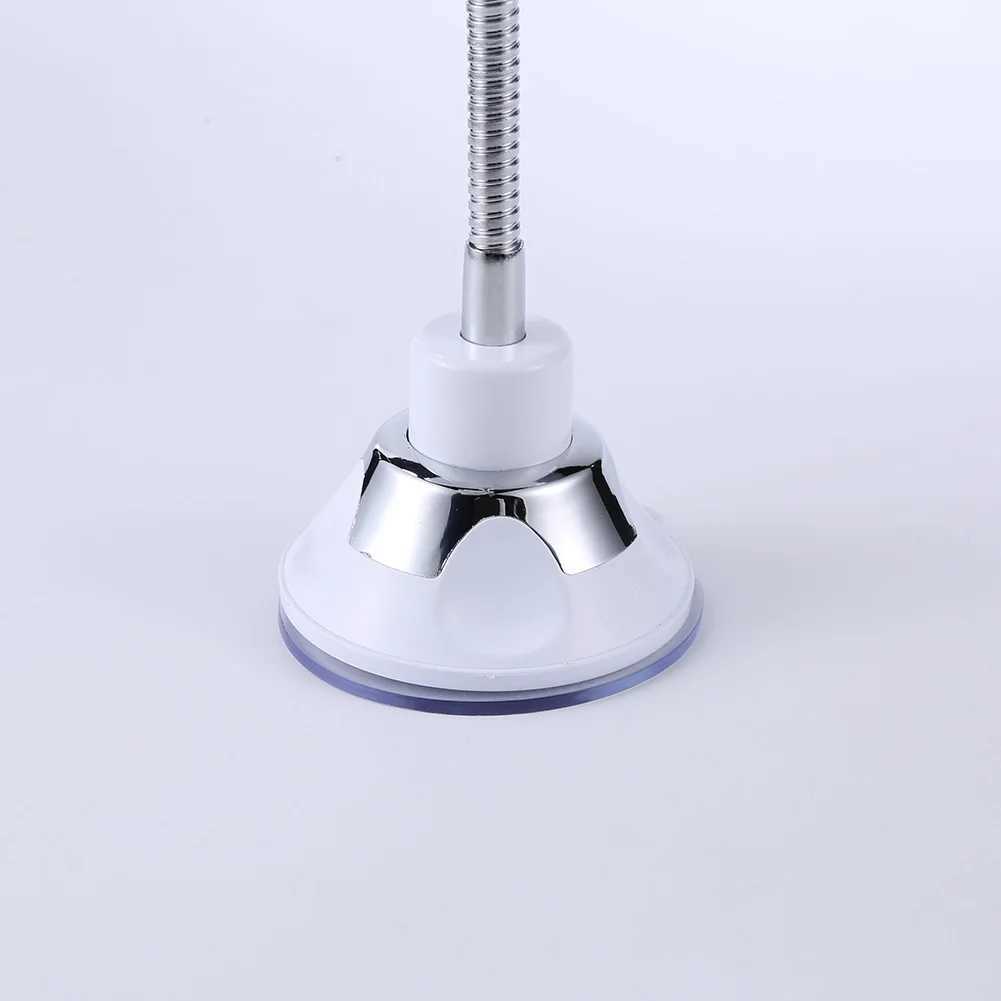 10X Magnifying Suction Mirror Flexible Vanity Mirror with LED Light Bathroom Mirror 360 Degree Swivel for Home and Travel C250916