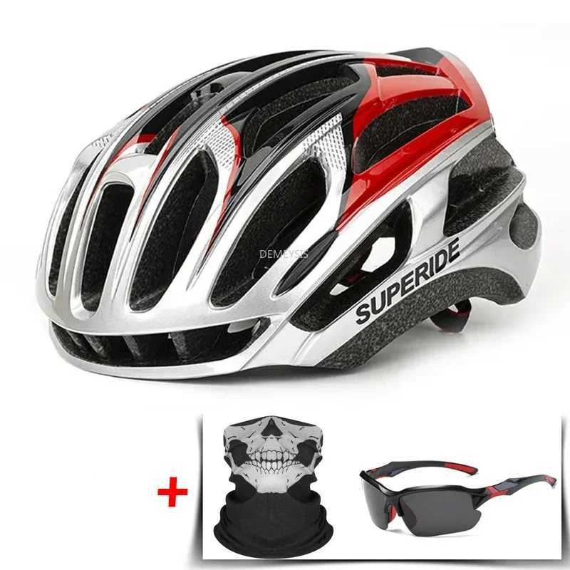 Road Bike Helmet Ultralight Bicycle Helmets Men Women Mountain Bike Riding Cycling Integrallymolded Helmet J250916