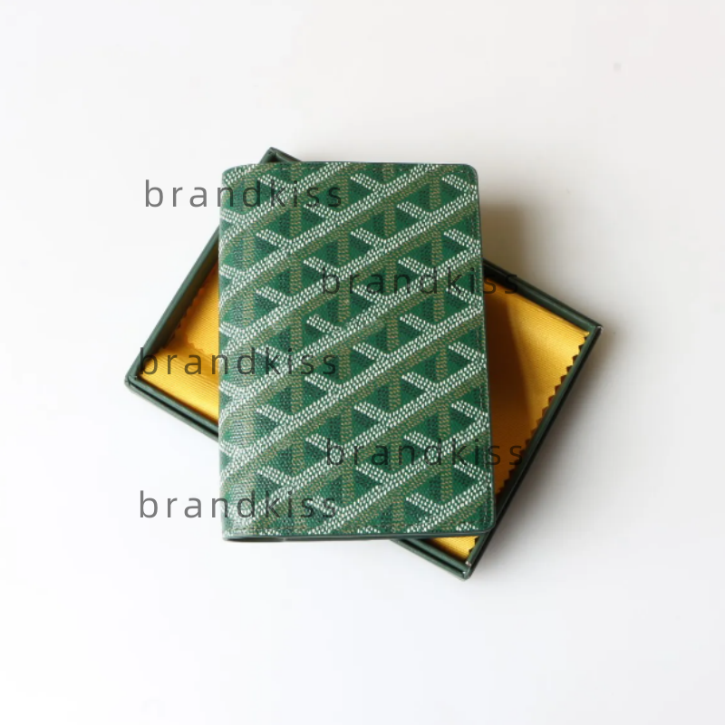 gy Wallet Youth leather fashion printed Passport multi-card coin wallet card holder Lightweight waterproof student gift 00a