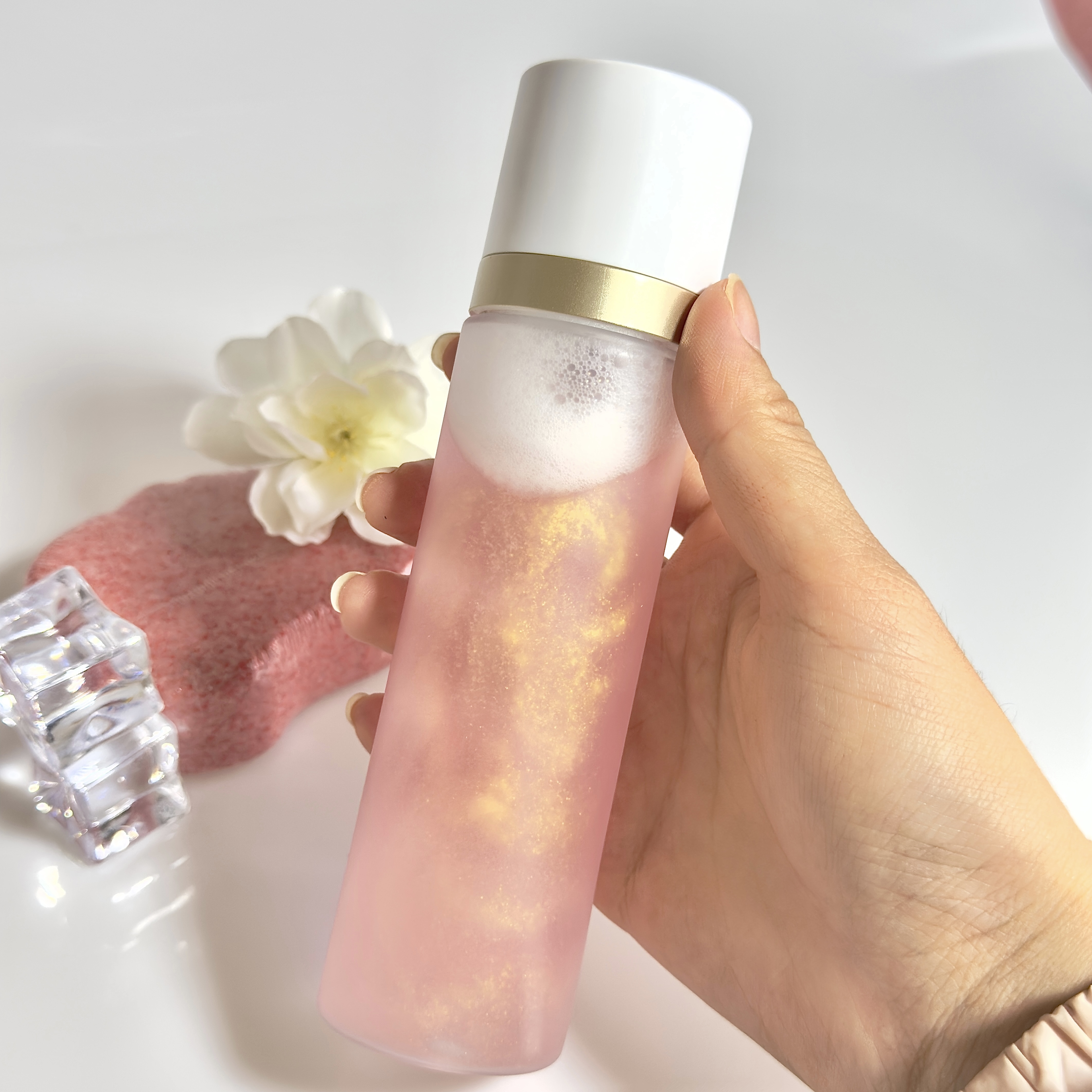 Foundation Primer Professional Private Label Waterproof Oil Control Fix Spray Shimmer Face Base Makeup Setting Spray DH-SM101