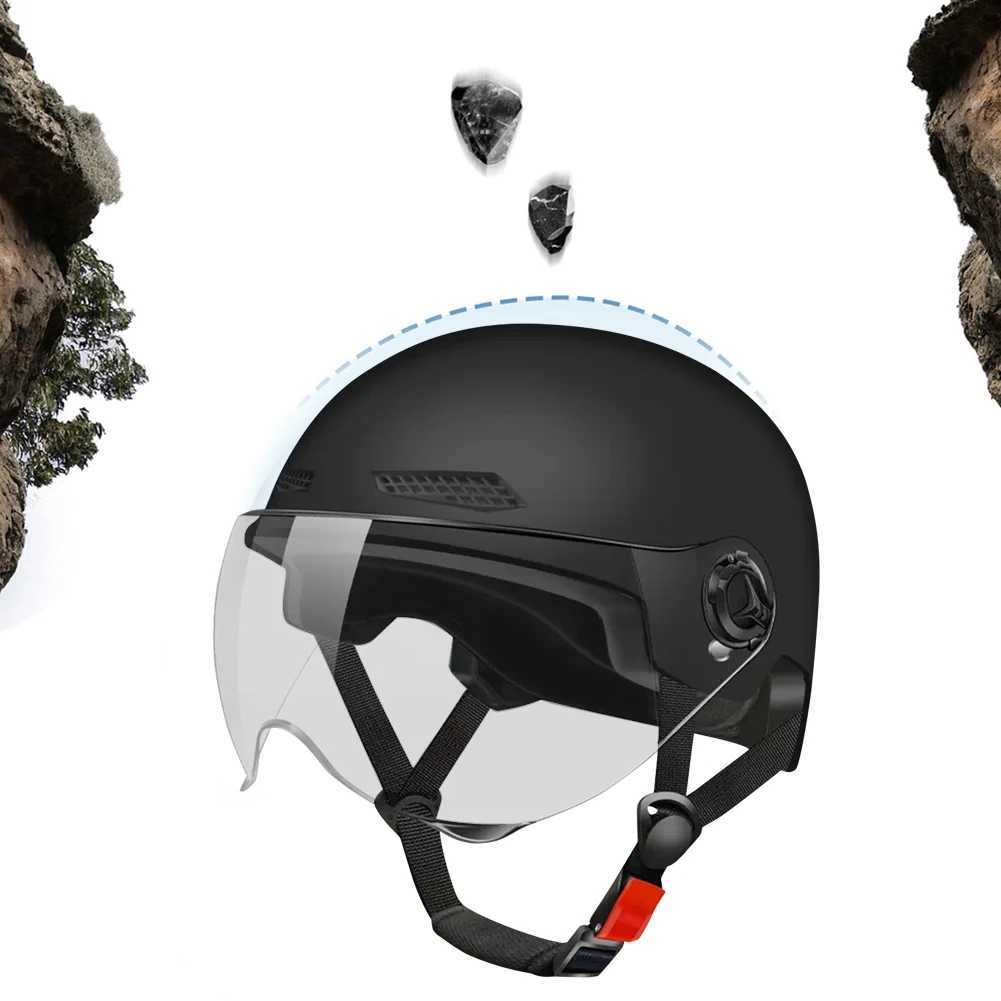 Electric Bike Helmet Scooter Helmet Adjustable Sports Helmet Breathable Detachable Lining Cycling Accessories for Summer J250916