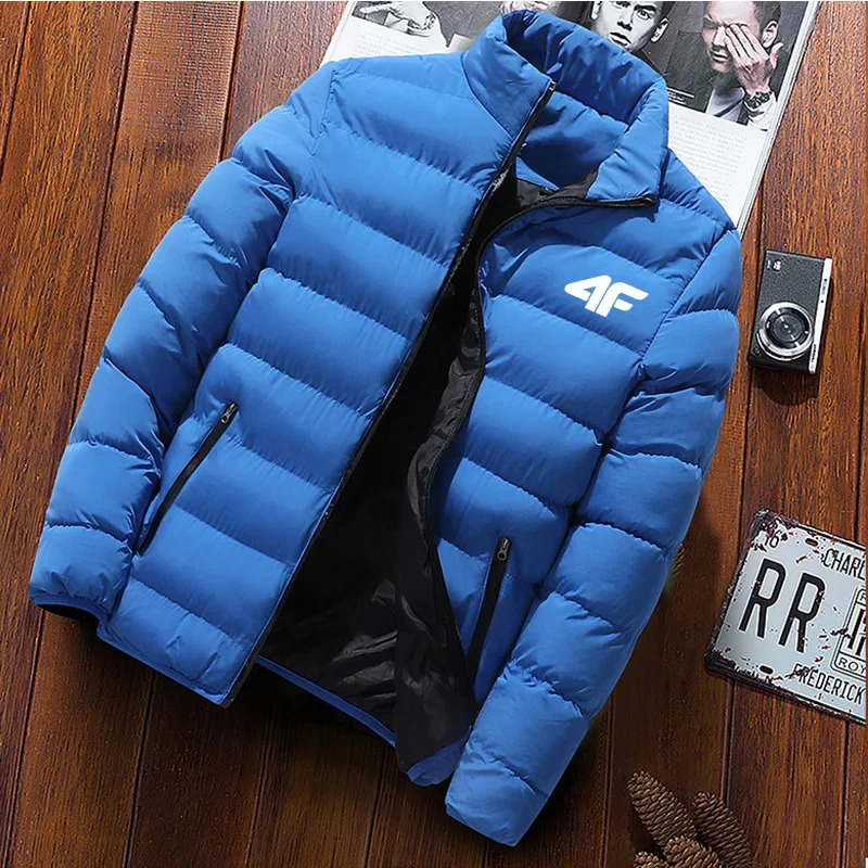 2025 Style Cotton LongSleeved Winter Coat for Men Cotton Zipper Jacket Warm Cotton Coat Down Jacket 250917 - view 5
