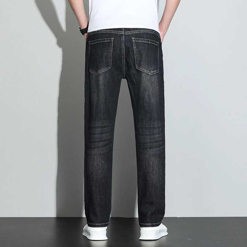 190cm 200cm Mens Tall Jean Straight Regular Fit Denim Pant Male Teeneeger Stretch Extra Long Length 110 115 Cm 120cm LengthenedZ250917