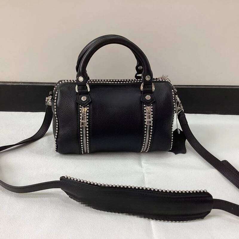 Designer bag 52 Handbags for Women 2025Women Shoulder Design Fashion Ladies Crossbody Black PU Vintage Chain Envelope Bag