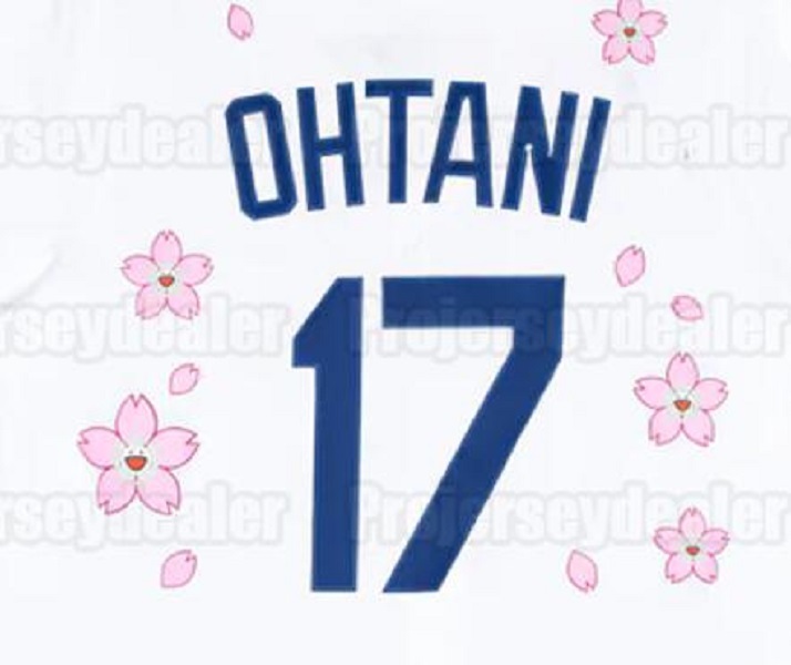 17 Shohei Ohtani 2025 Tokyo Series Takashi Murakami Jersey Yoshinobu Yamamoto Roki Sasaki Freddie Freeman Mookie Betts Teoscar Hernandez
