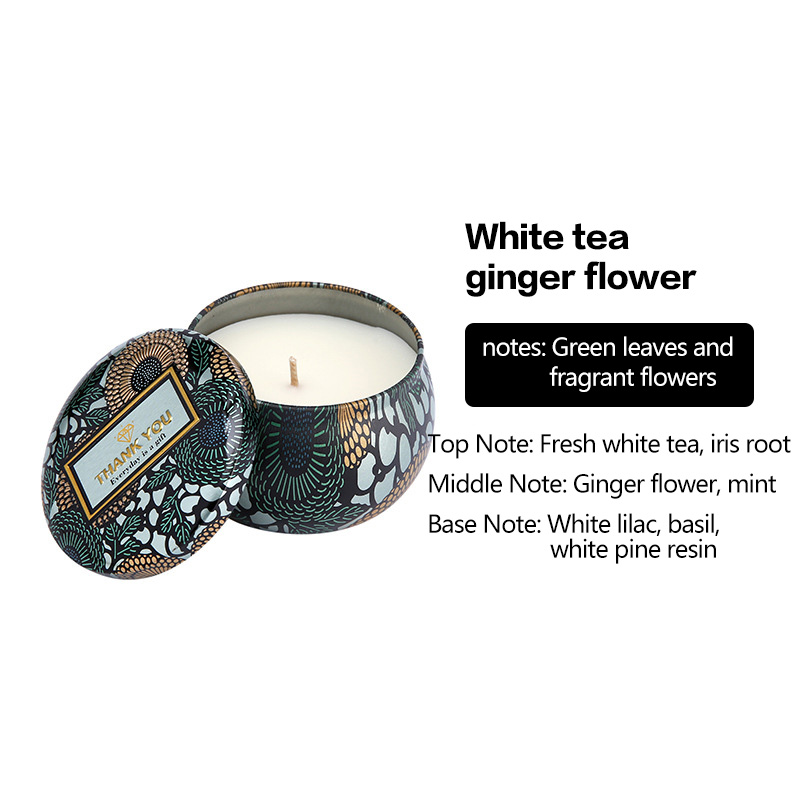 Handcrafted Three-Tone Flame-Free Soy Wax Candles with Aromatic Scents for Gifting Boxes Bulk Purchase