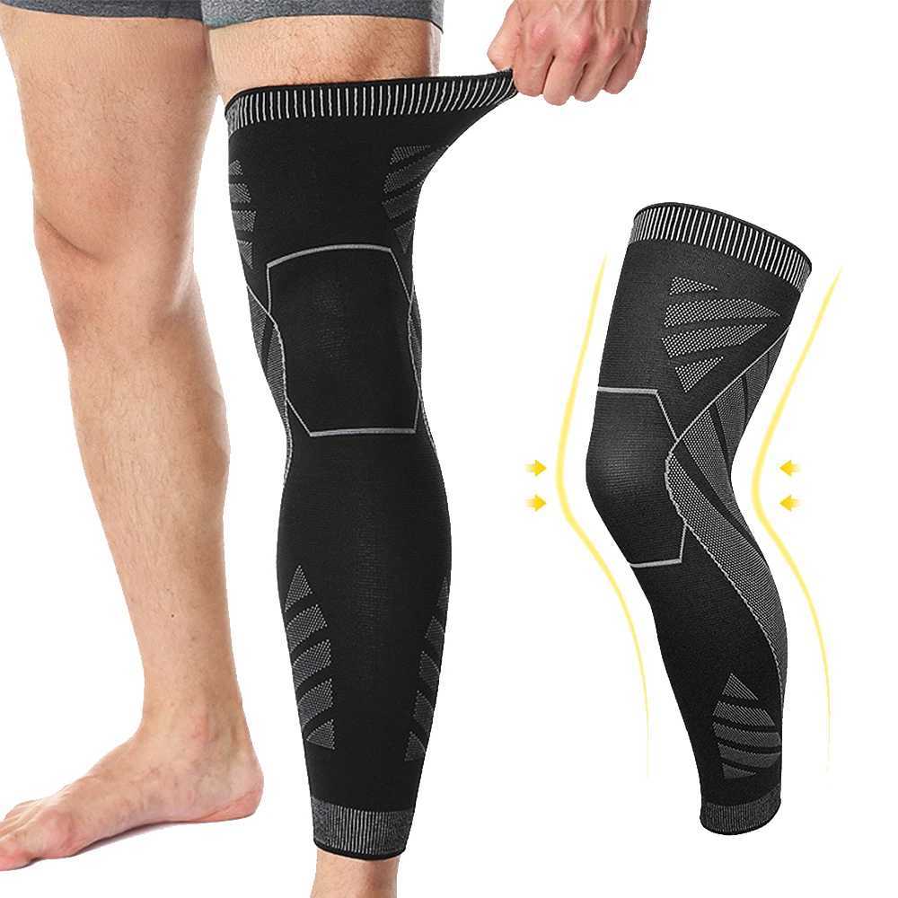 1 PCS Sports Full Leg Compression Sleeve Knee Brace Support Protector for Weightlifting Arthritis Joint Pain Relief Muscle Tear J250917