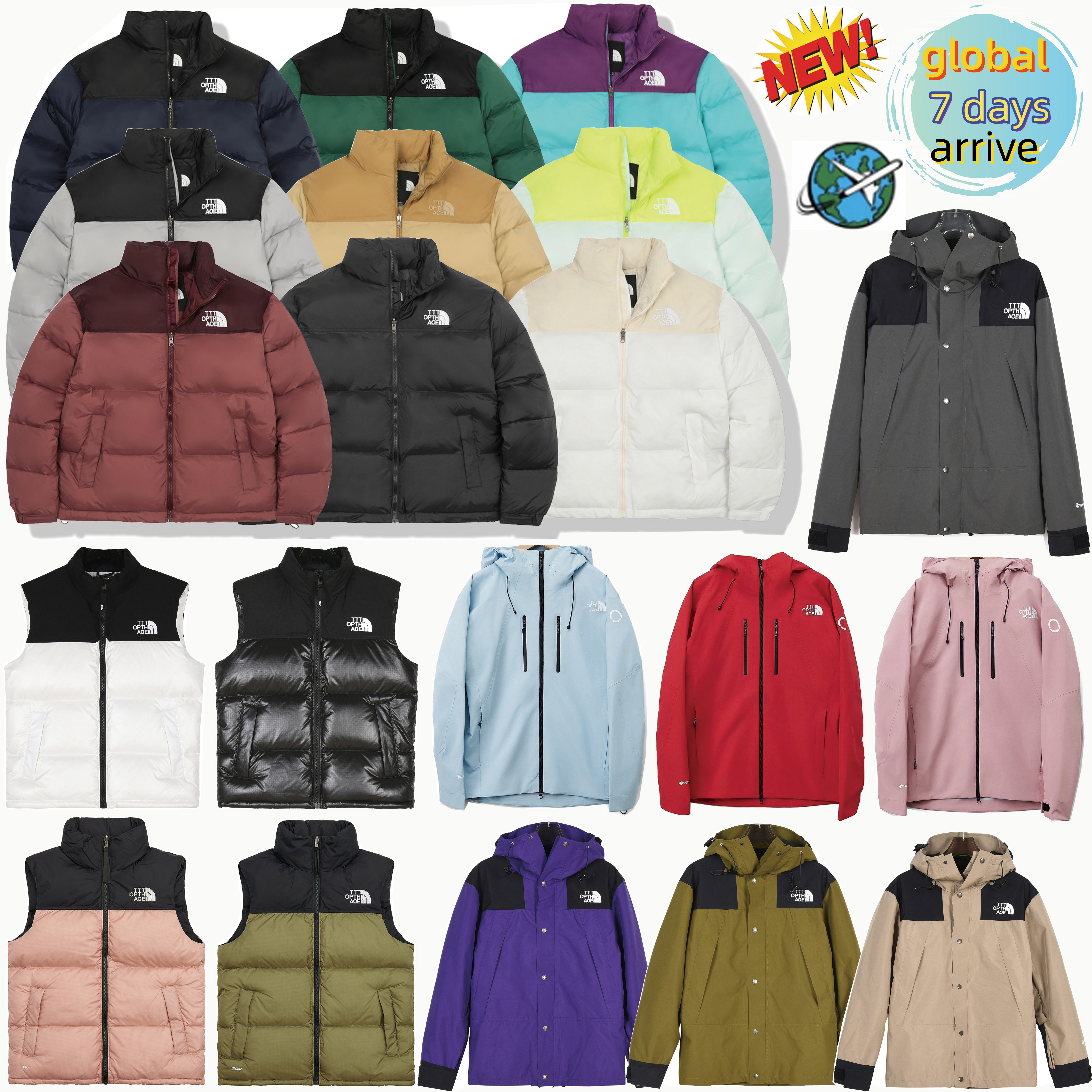 mens norths puffer jacket winter jacket vest gilet designer windbreaker jacket doudoune homme jackets womens coats designer women winter jacket women 4GBP