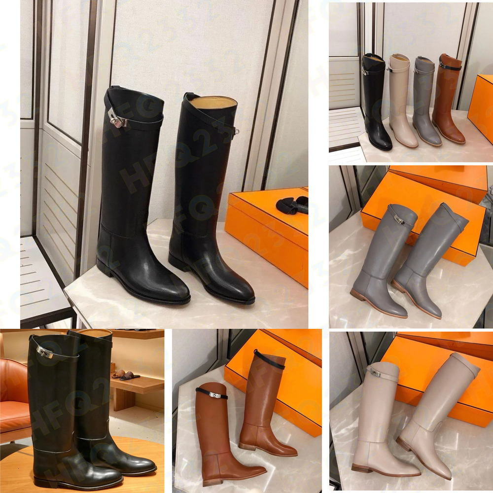 Winter Fashion Lady Buckles Martin Long Boots Comfort Genuine Leather Women Tall Boots Knight Over Knee Boots Size 35-42 14