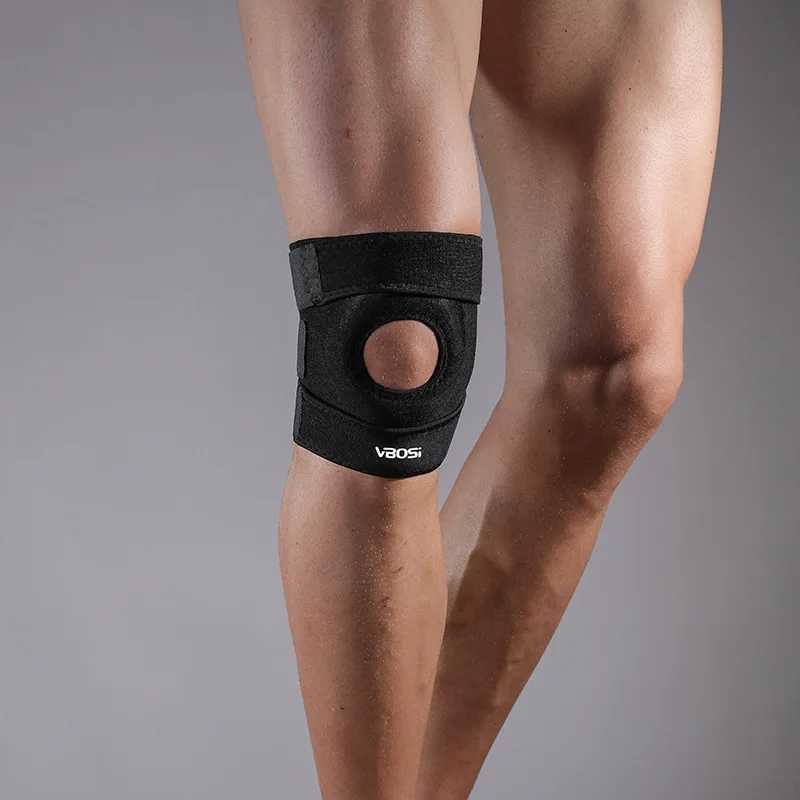 1Pcs outdoorPatella Protector Patella Knee Brace Adjustable Soft Patella Protect Band Damping Comfortable Sports Knee Brace J250917