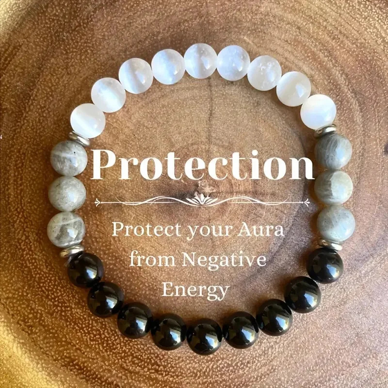 Attract Wealth Good Luck Fashion 8mm Natural Stone Beaded Bracelet for Women Bracelet Jewelry Colorful Party Gift 250916
