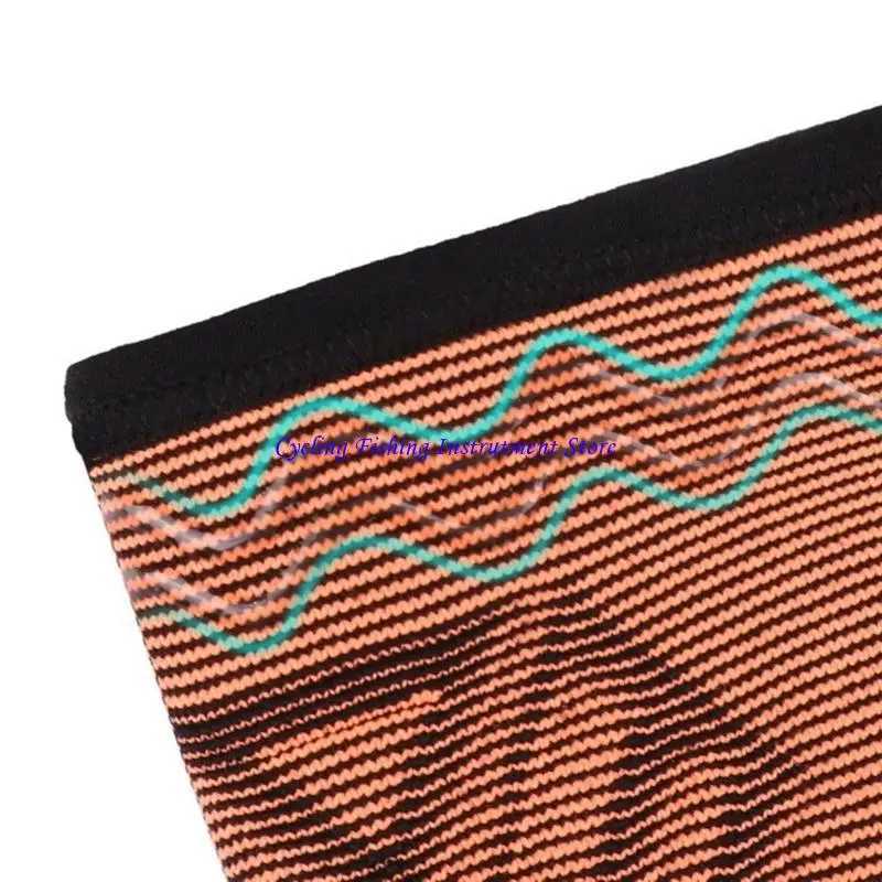 G92F Elastic Knee Support Brace Breathable Knit Knee Sleeve for Running Basketball J250917