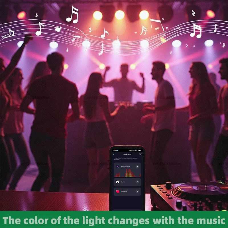 Led Bulb Candle Smart Lamp E14 TUYA Bluetooth Dimmable RGB Light 220V Tuya APP Group Control Smart Life For Home Room Decoration C250917