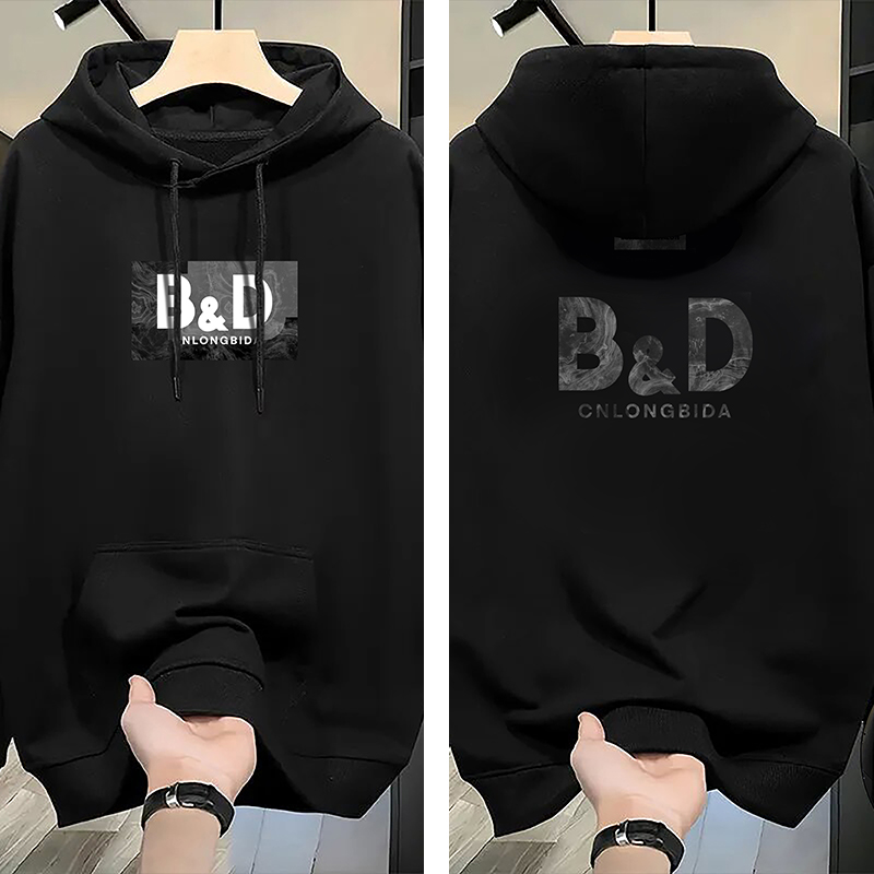 Men's Hoodies High Quality Luxurious Cotton Warm Print Pattern High-end Black And White color Fashionable Hip-Hop Classic Birthday Gift Hoodies F