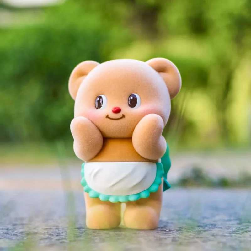 Butterbear Sweet Life Series Blind Box Doll Toys Action Figure Butterbear Flocking Figurines Desktop Gifts For Kids Girls C250917