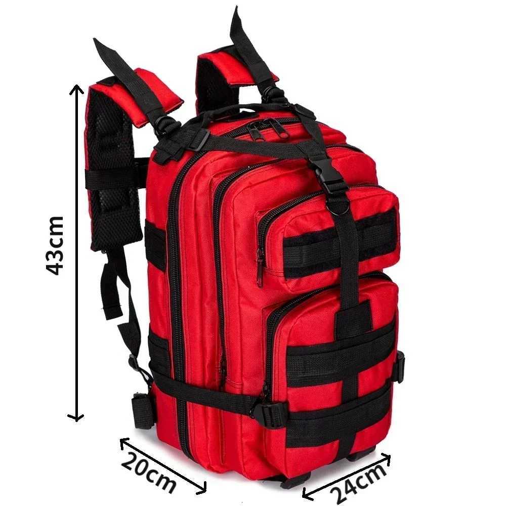 30L Outdoor Backpack First Aid Bag Outdoor Bag Trauma Responder Medical Sport Backpack Z250916