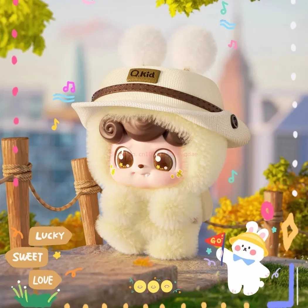 Qbao Blind Box Toys Gummy Plush Design Dolls Keychains Pendants Halloween Theme Trendy Collectible Series For Out To Play C250917