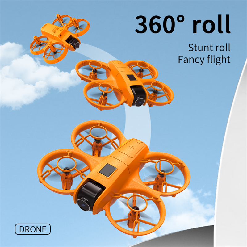 New V2 Drones WiFi Height Maintaining Fixed Height Aerial Photography Helicopter Foldable Quadcopter Mini Professional HD Dual Camera Drone Gift